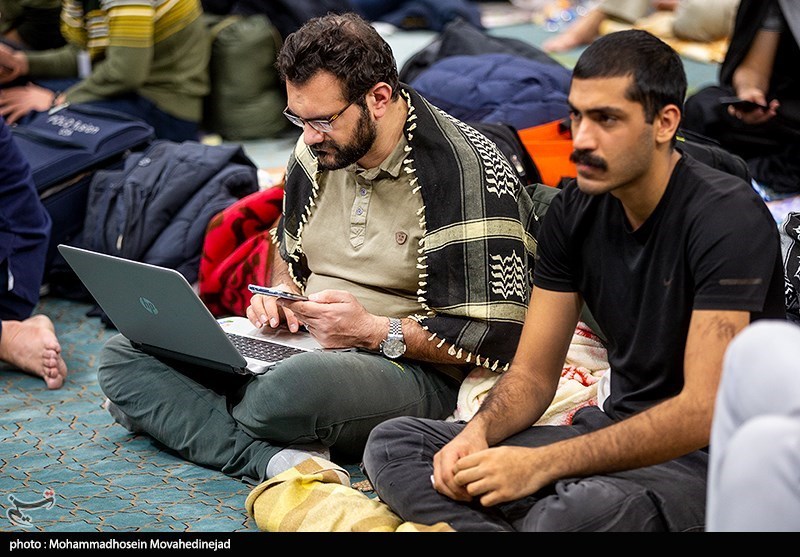 عکس/ آئین معنوی اعتکاف در مسجد دانشگاه تهران