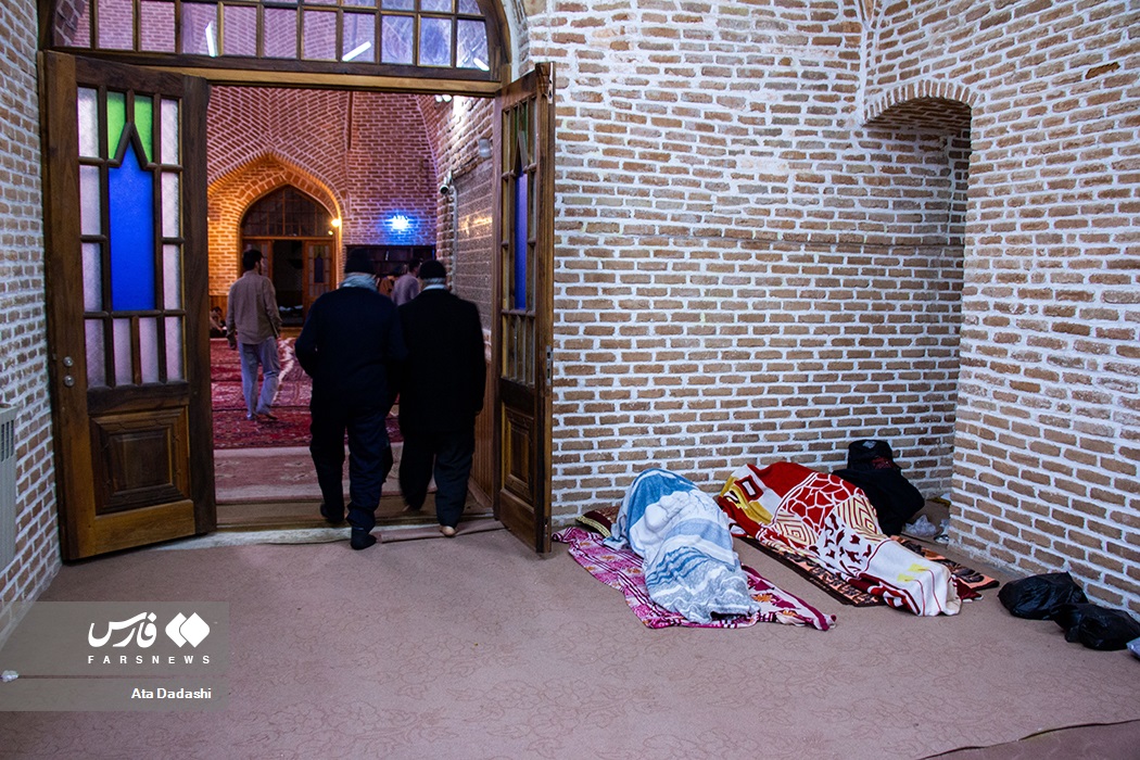 عکس/ مراسم معنوی «اعتکاف» در مسجد جامع تبریز