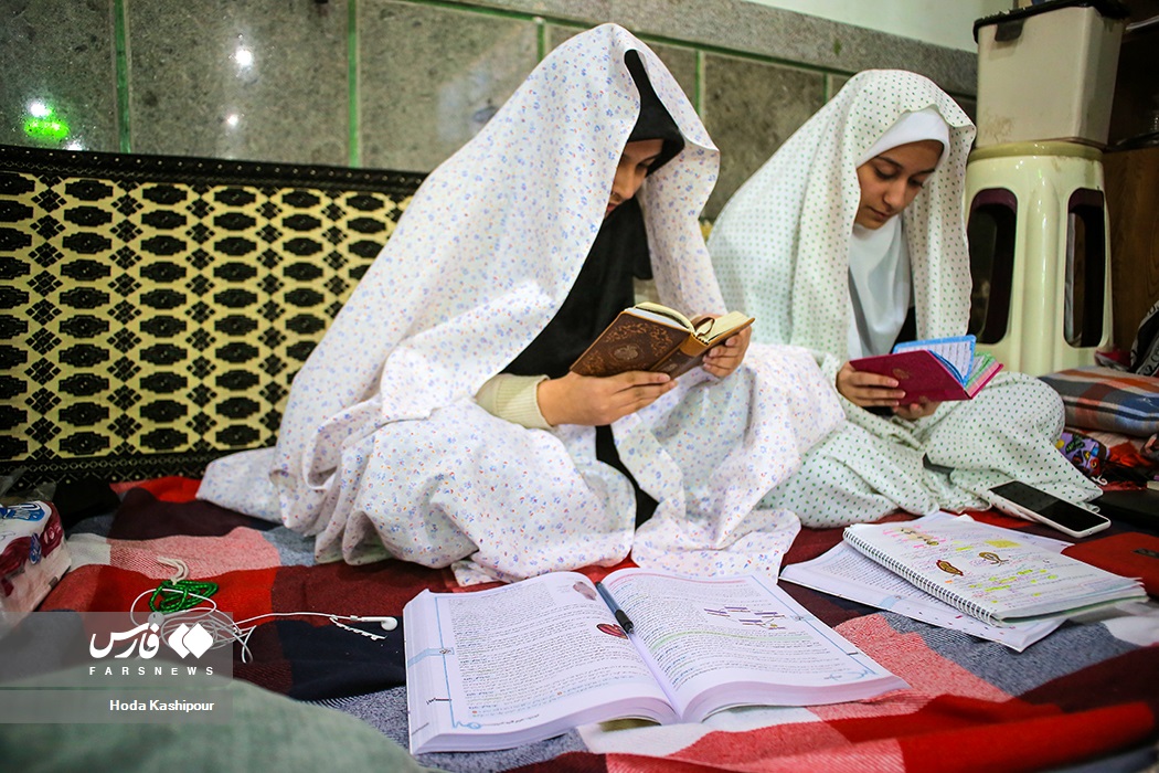 عکس/ مراسم معنوی «اعتکاف» در ساری