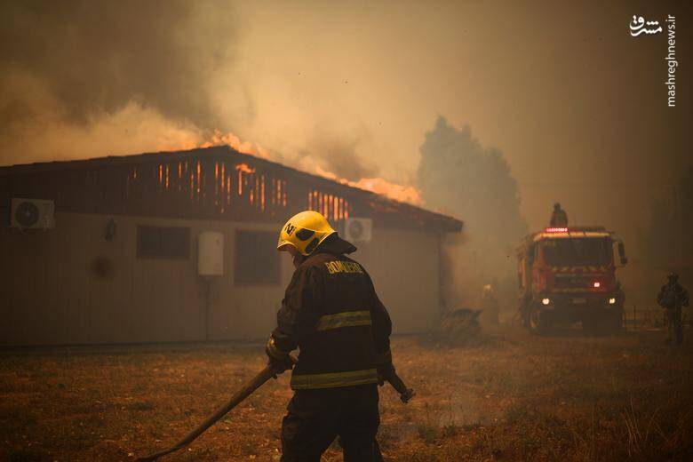 آتش‌سوزی مرگبار در شیلی