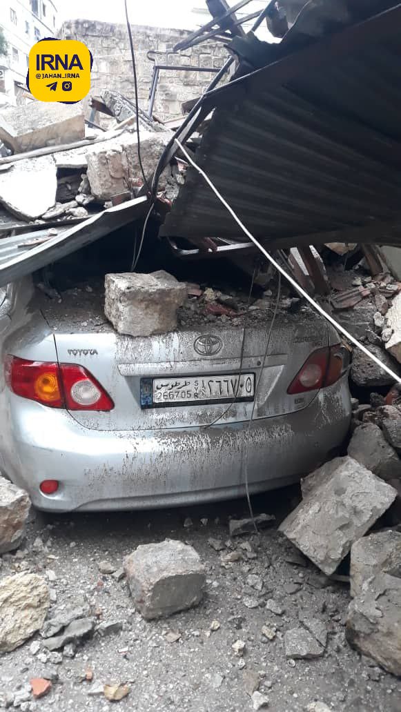 عکس/ ویرانی‌های به جامانده از زلزله در طرطوس سوریه