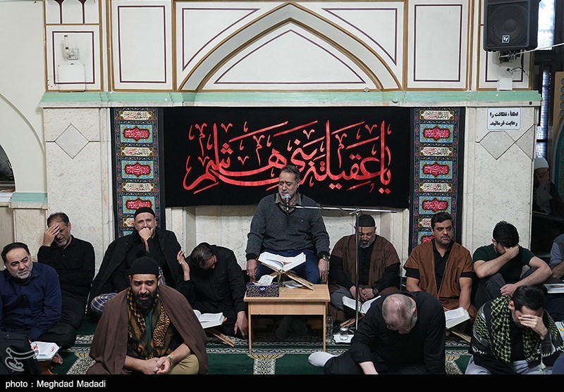 مراسم اعمال ام داوود در حرم عبدالعظیم حسنی(ع)