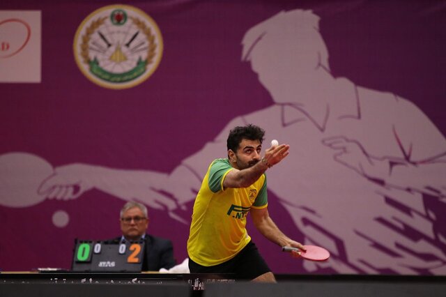 تنها بازیکن پیروز ایران در مسابقات اردن