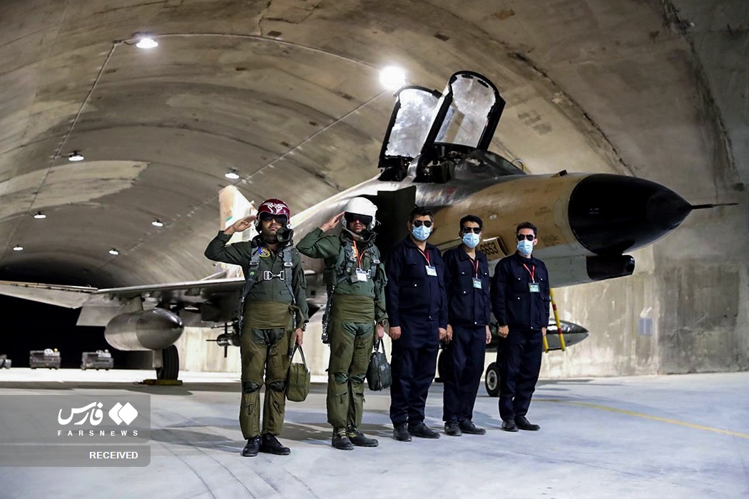 عکس/ پایگاه زیرزمینی عقاب۴۴ نیروی هوایی ارتش