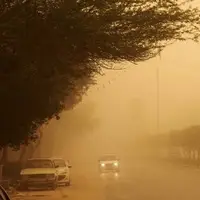 گردوغبار در راه خوزستان