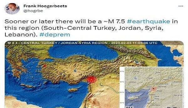 زمین‌شناس هلندی: زلزله بزرگ ترکیه را پیش‌بینی نکردم