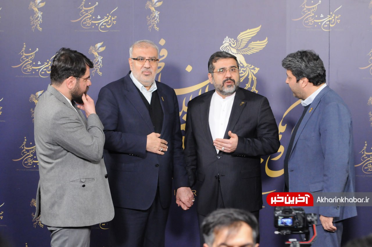 عکس/ حضور وزیر نفت در پردیس سینمایی ملت