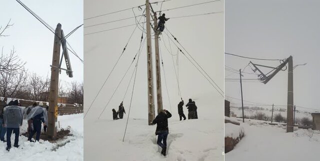برق هشت روستای الیگودرز همچنان قطع است