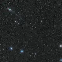 تصویر روز ناسا: دنباله‌دار ZTF در میان خرس‌های آسمان شب