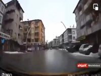 ویدیوی مبهوت‌کننده و عجیبی که از دومین زلزله ترکیه منتشر شده 