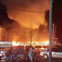 آتش سوزی هولناک در چابهار 