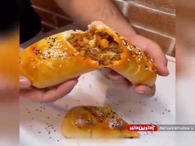 آموزش طبخ اشترودل قارچ و گوشت در خانه آموزش طبخ اشترودل قارچ و گوشت در خانه