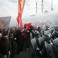 درگیری پلیس ترکیه با صدها معترض 