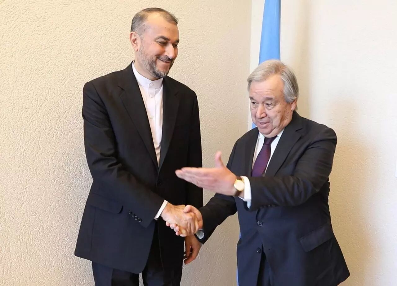 سخنگوی سازمان ملل: امیرعبداللهیان و گوترش درباره برجام و حقوق بشر گفت‌وگو کردند
