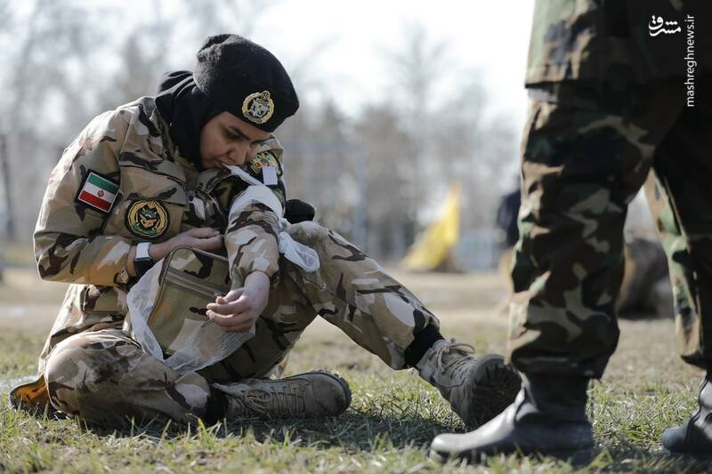 عکس/ زنان ارتش ایران