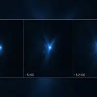 تصاویر جدید «تلسکوپ هابل» از نتیجه برخورد فضاپیمای «دارت» با سیارک «دیمورفوس»