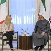 توافق محمد بن زاید با نخست وزیر ایتالیا برای ارتقای روابط