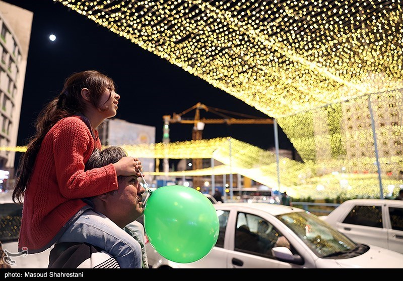 عکس/ جشن نیمه شعبان در تهران