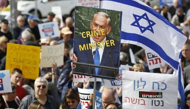 ادعای کمک مالی آمریکا به اعتراضات علیه نتانیاهو