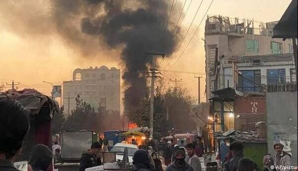 انفجار در یک منطقه امنیتی کابل