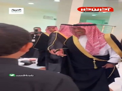 استقبال ربات انسان‌نما از شاهزاده سعودی