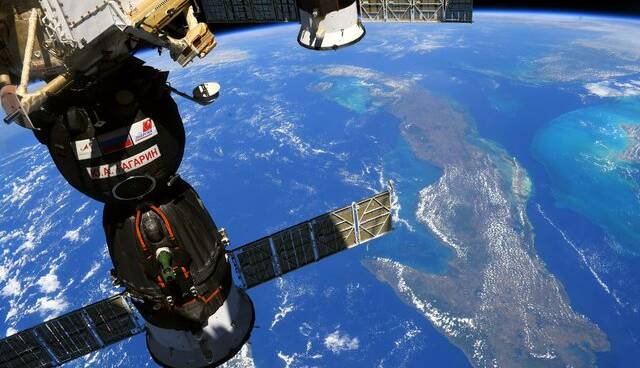 نمایی حیرت‌انگیز از زمین در یک ایستگاه فضایی!