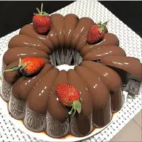 دسر شکلاتی درست کنید