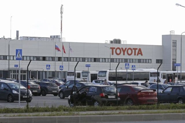 کارخانه «تویوتا» در سنت‌پترزبورگ به تملک دولت روسیه درمی‌آید