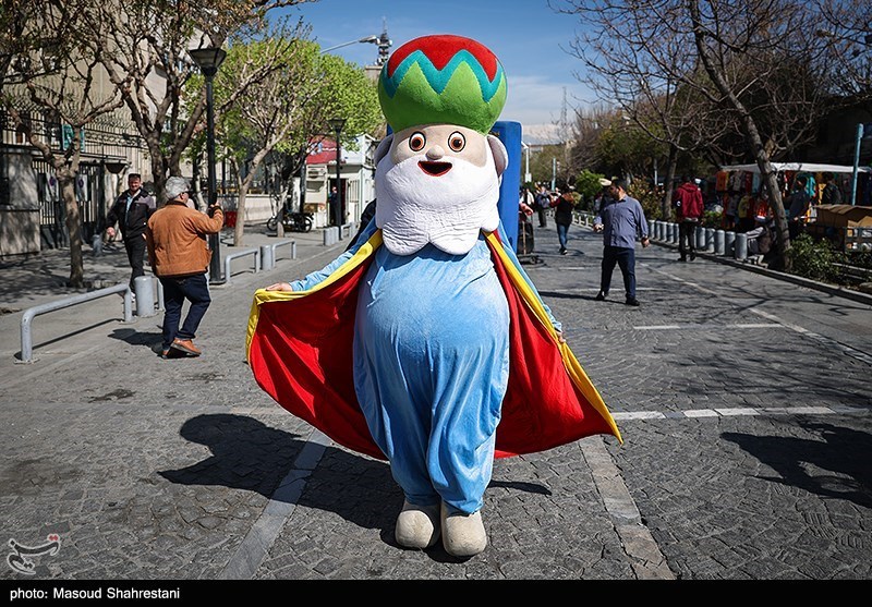 عکس/ جشن بهار ایران در بازار تهران
