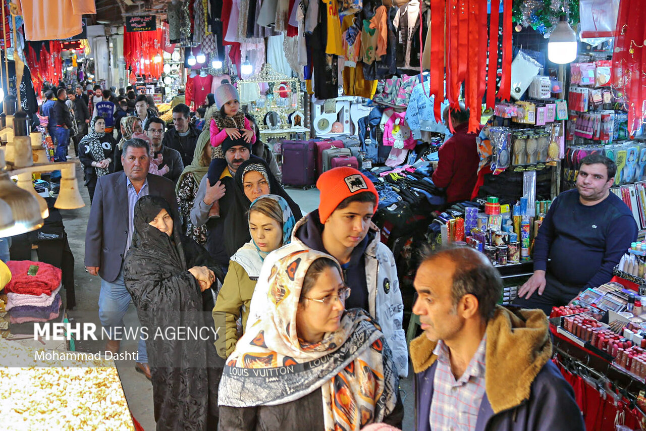 عکس/ بازار اردبیل در آستانه عید نوروز