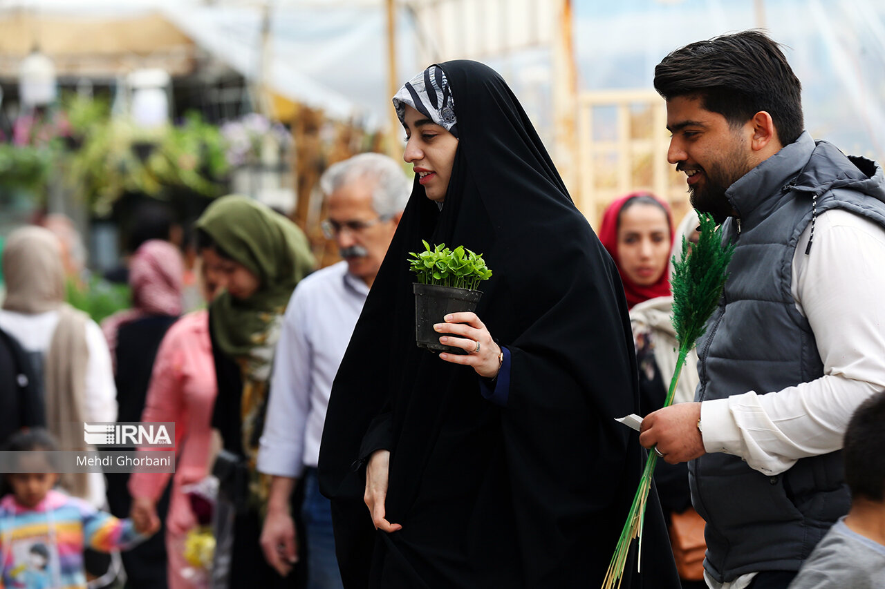 عکس/ بازار خرید نوروزی مشهد