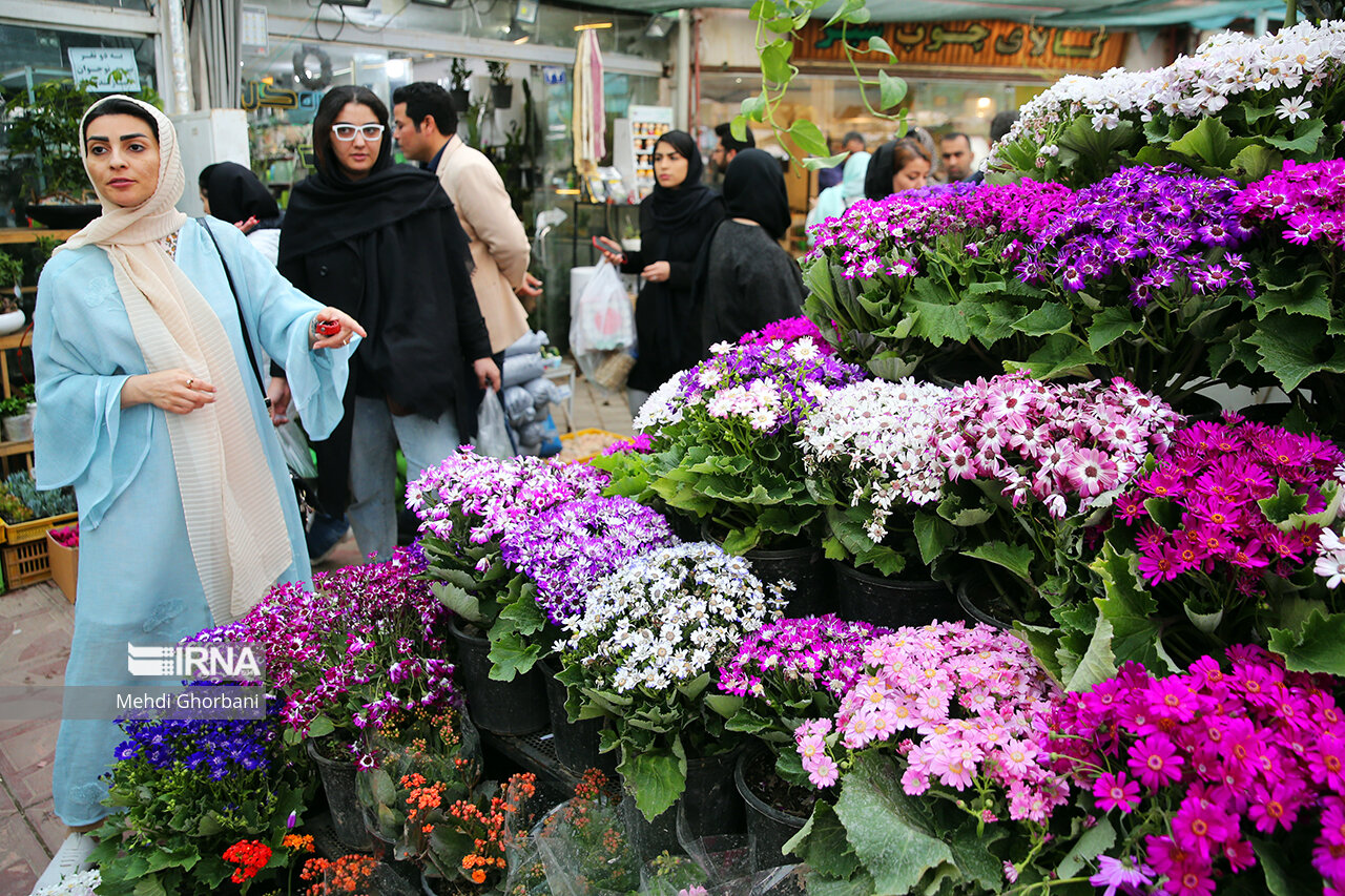 عکس/ بازار خرید نوروزی مشهد