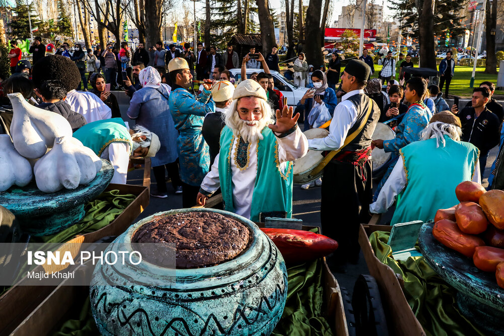 جشن بهار در خیابان‌های تهران