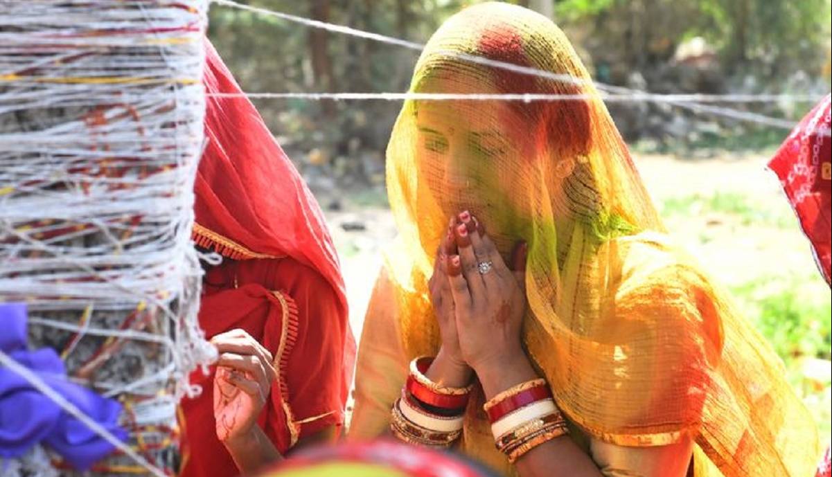 رسم ترسناک زنان هندی بعد از فوت همسرشان