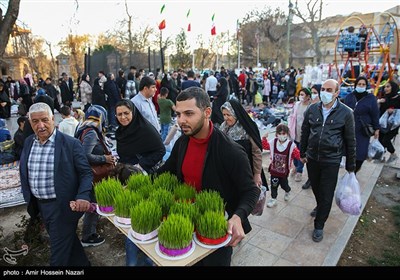 عکس/ حال و هوای بازار قزوین در روزهای پایان سال  