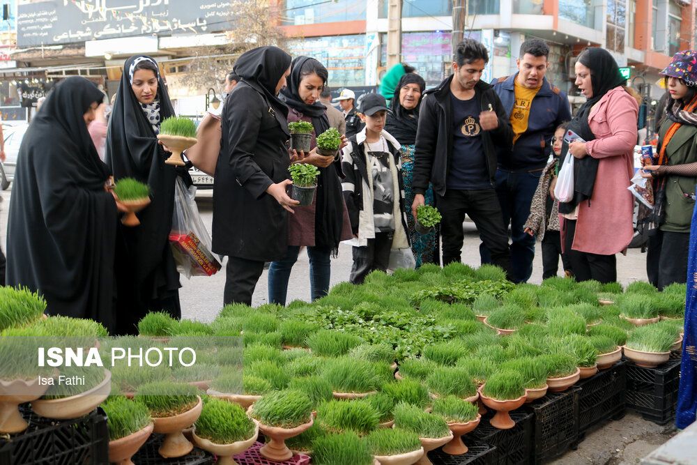  بازار یاسوج قبل از عید نوروز
