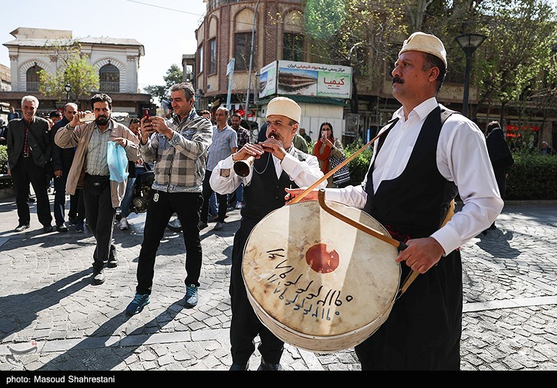 عکس/ جشن بهار ایران در بازار تهران