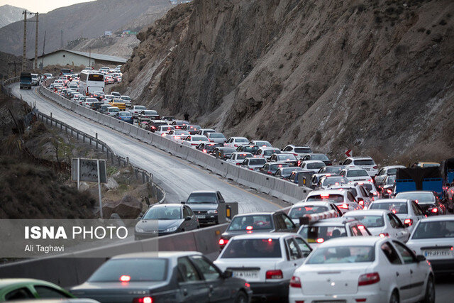 ترافیک سنگین در محورهای خوزستان
