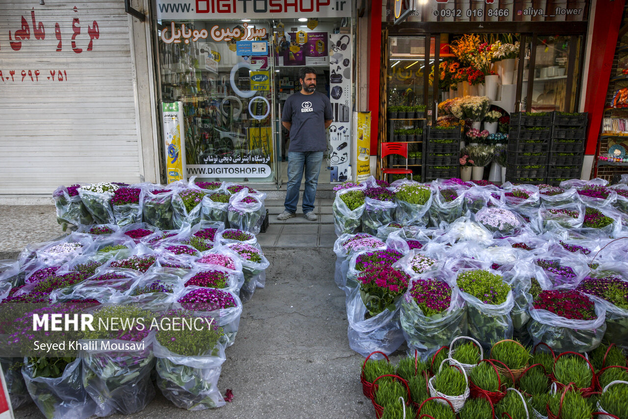 عکس/ بازار سفره هفت سین