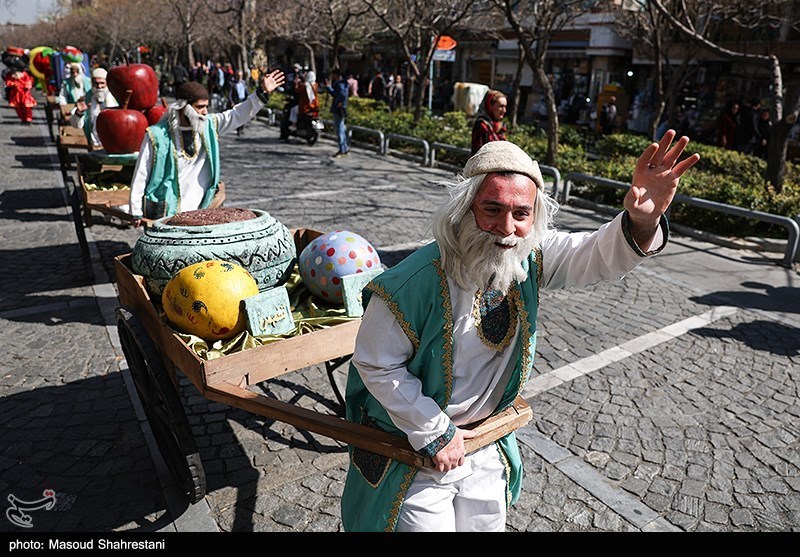 عکس/ جشن بهار ایران در بازار تهران