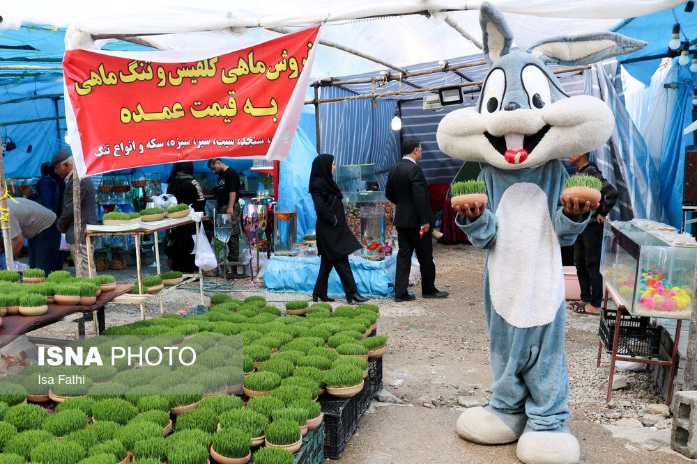  بازار یاسوج قبل از عید نوروز