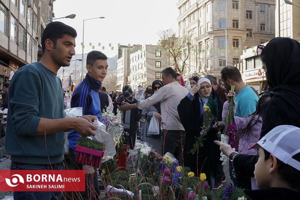 عکس/ حال و هوایِ بازار تجریش در آستانه نوروز