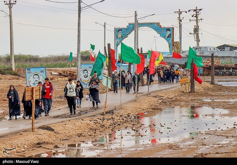 سرزمین راهیان نور یادمان شهدای والفجر ۸