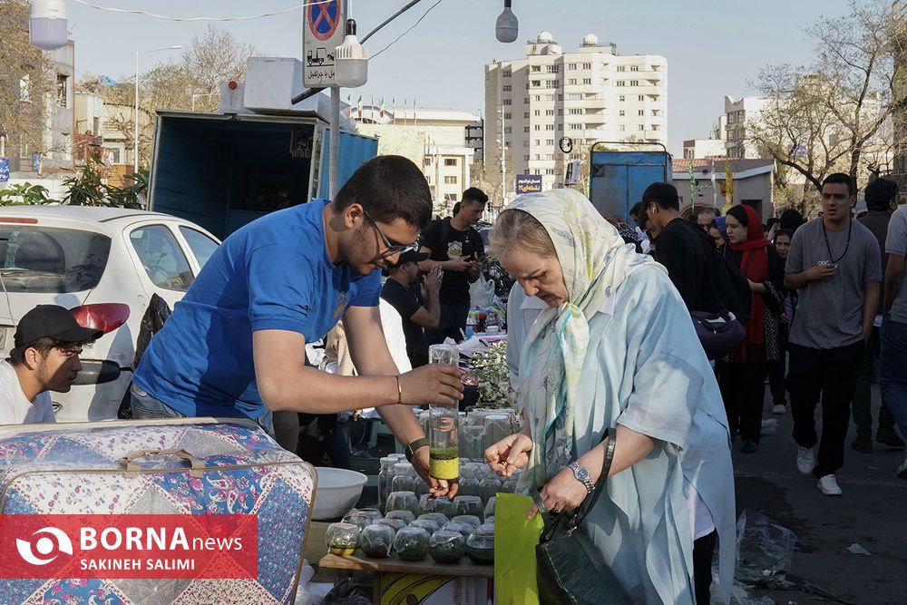 عکس/ حال و هوایِ بازار تجریش در آستانه نوروز