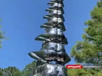 مجسمه‌ای جالب به نام کارما در نیواورلئان