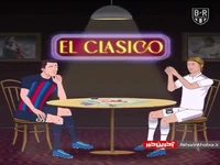 اختلاف 12 امتیازی بارسلونا و رئال‌مادرید به روایت انیمیشن