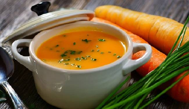 سوپ هویج بسیار خوشمزه و مقوی