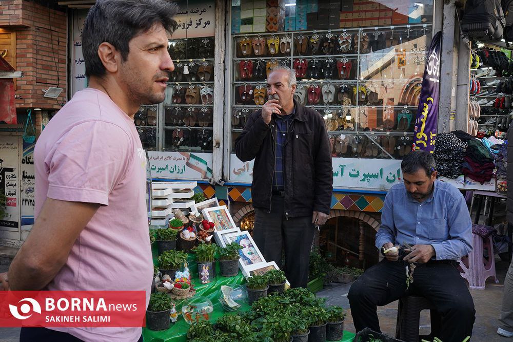 عکس/ حال و هوایِ بازار تجریش در آستانه نوروز