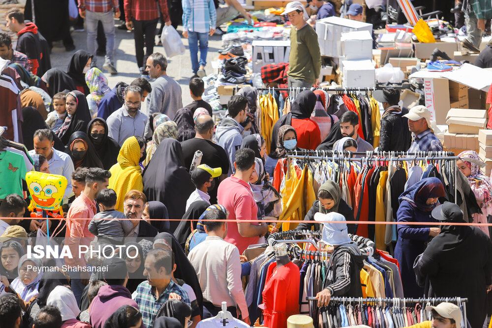 حال و هوایِ بازار اصفهان در آخرین روز سال