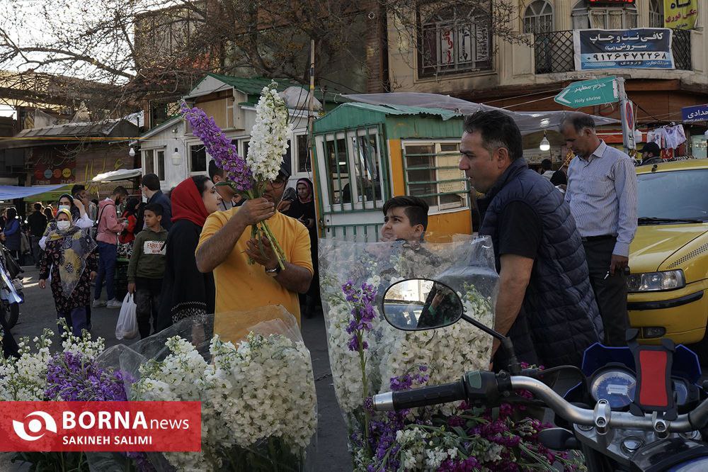 عکس/ حال و هوایِ بازار تجریش در آستانه نوروز